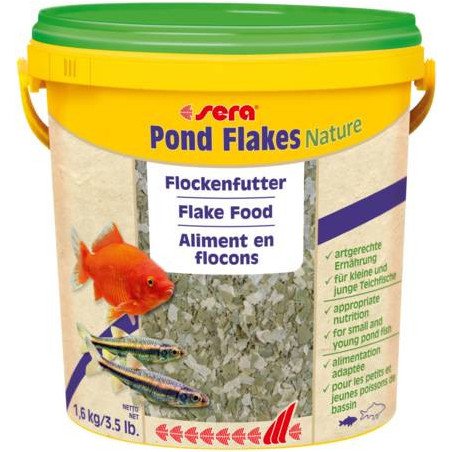 SERA POND FLAKES NATURE PESCI DA LAGHETTO