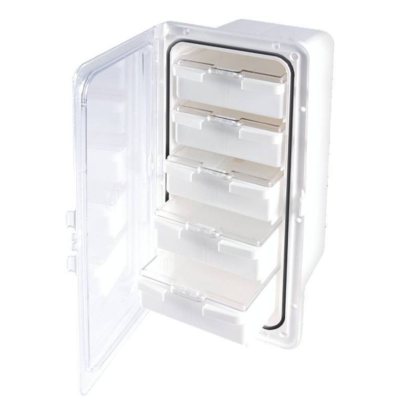SPORTELLO VANO CON CASSETTI PORTAOGGETTI 130X150X50mm