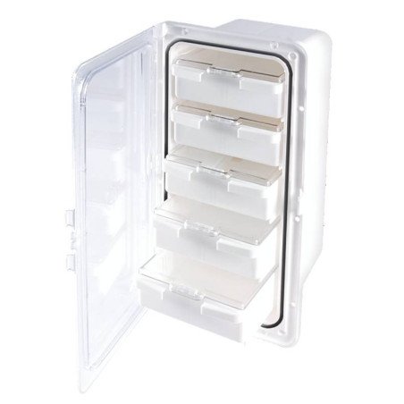 SPORTELLO VANO CON CASSETTI PORTAOGGETTI 130X150X50mm