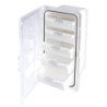 SPORTELLO VANO CON CASSETTI PORTAOGGETTI 130X150X50mm