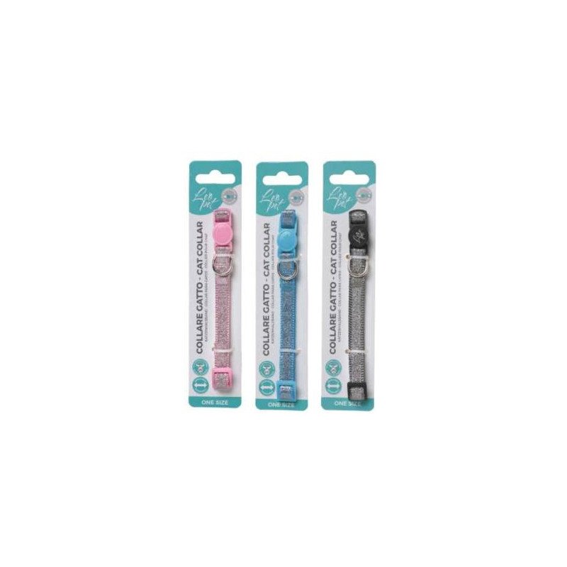LEOPET COLLARE CON GLITTER  PER GATTI