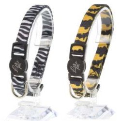 LEOPET COLLARE STAMPATO ANIMALIER PER GATTI