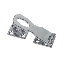 FORESTI SUARDI CHIUSURA IN OTTONE CON PORTA LUCCHETTO 71x24 MM