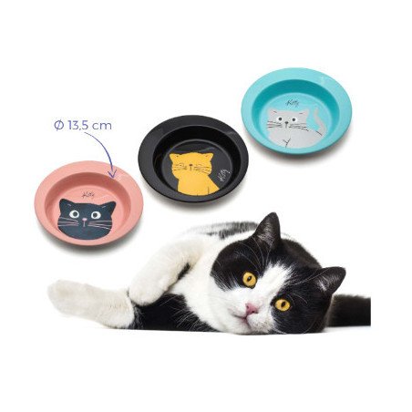LEOPET CIOTOLA KITTY IN ACCIAIO INOX