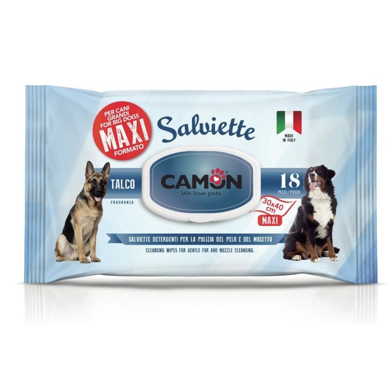 CAMON SALVIETTE MAXI AL TALCO 18PZ