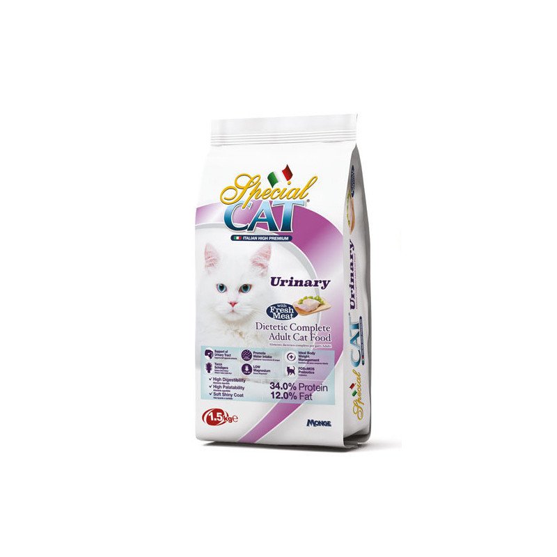 MONGE SPECIAL CAT CROCCANTINI POLLO URINARY 7KG