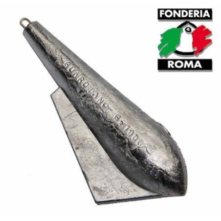 FONDERIA ROMA PIOMBO GUARDIANO CON ALETTA IN PIOMBO