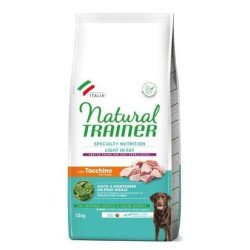 NATURAL TRAINER LIGHT IN FAT MEDIUM MAXI ADULT CON TACCHINO