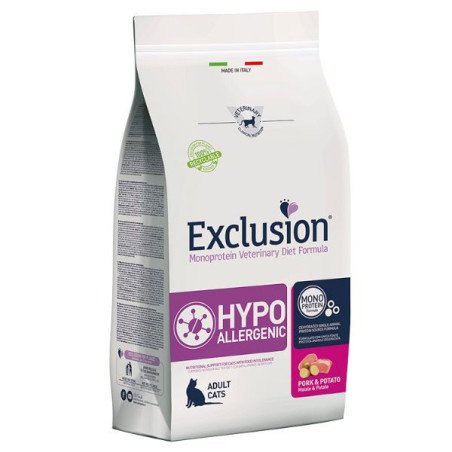 EXCLUSION DIET CAT HYPO ALLERGENIC MAIALE E PATATE 300GR