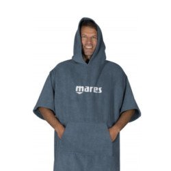 MARES ASCIUGAMANO PONCHO ASCENT BLU
