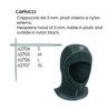ABYSSTAR CAPPUCCIO ABYSSTAR 3MM NERO