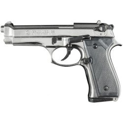 BRUNI REPLICA BERETTA CAL.8 NIKELATA PISTOLA A SALVE