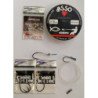 TERMINALI PER TRAINA COL VIVO IN FLUOROCARBON