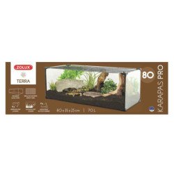 ZOLUX KARAPAS 80 PRO TERRA TARTARUGHIERA NERA