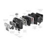 LED LENSER HF6R CORE BLACK LAMPADA FRONTALE