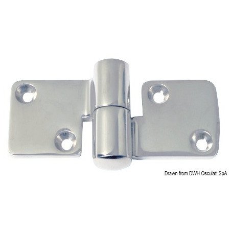 CERNIERA INOX SFILABILE 100X50