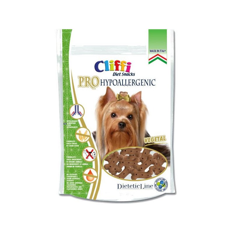 CLIFFI PRO HYPOALLERGENIC SNACK VEGETAL 100GR