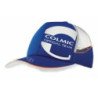 COLMIC CAPPELLO IN COTONE BLU E RETE