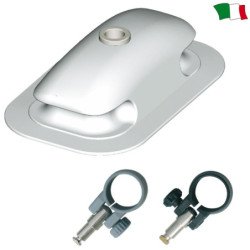 GFN SCALMIERA "SYNTHESIS" FISSA IN GOMMA GRIGIO