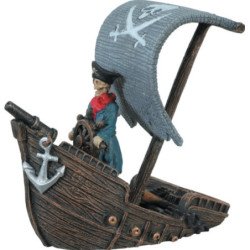 ZOLUX DECORAZIONE ACQUARIO NAVE DEI PIRATI