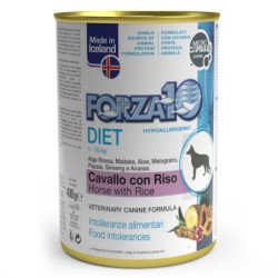 FORZA10 MONODIET PATE' CAVALLO CON RISO 400GR CANE