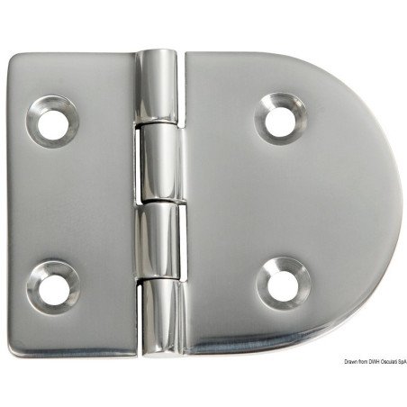 OSCULATI CERNIERA INOX MICROFUSA 83X65