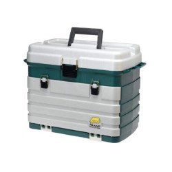 PLANO VALIGETTA FOUR-DRAWER TACKLE BOX GREEN/SILVER