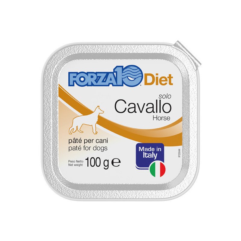 FORZA10 SOLO DIET CANE PATE' CAVALLO 100GR