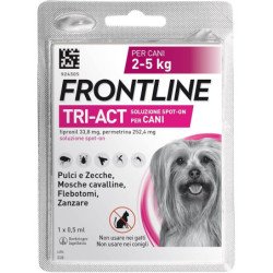 FRONTLINE TRI-ACT PER CANI 2-5KG 1 PIPETTA