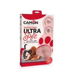 CAMON TAPPETINO ULTRA SOFT ROSA ANTICO PER CANI E GATTI