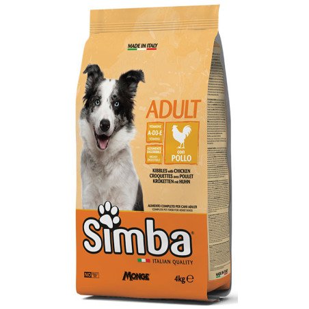 MONGE SIMBA DOG CROCCANTINI POLLO 10KG