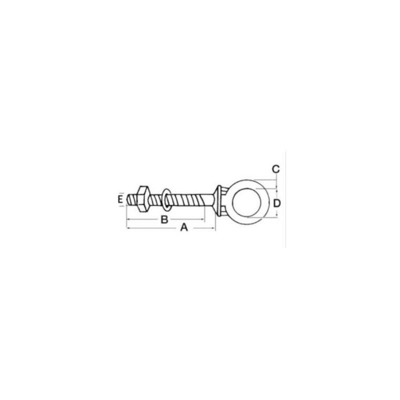 OSCULATI GOLFARO MASCHIO IN ACCIAIO INOX AISI 316
