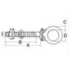 OSCULATI GOLFARO MASCHIO IN ACCIAIO INOX AISI 316