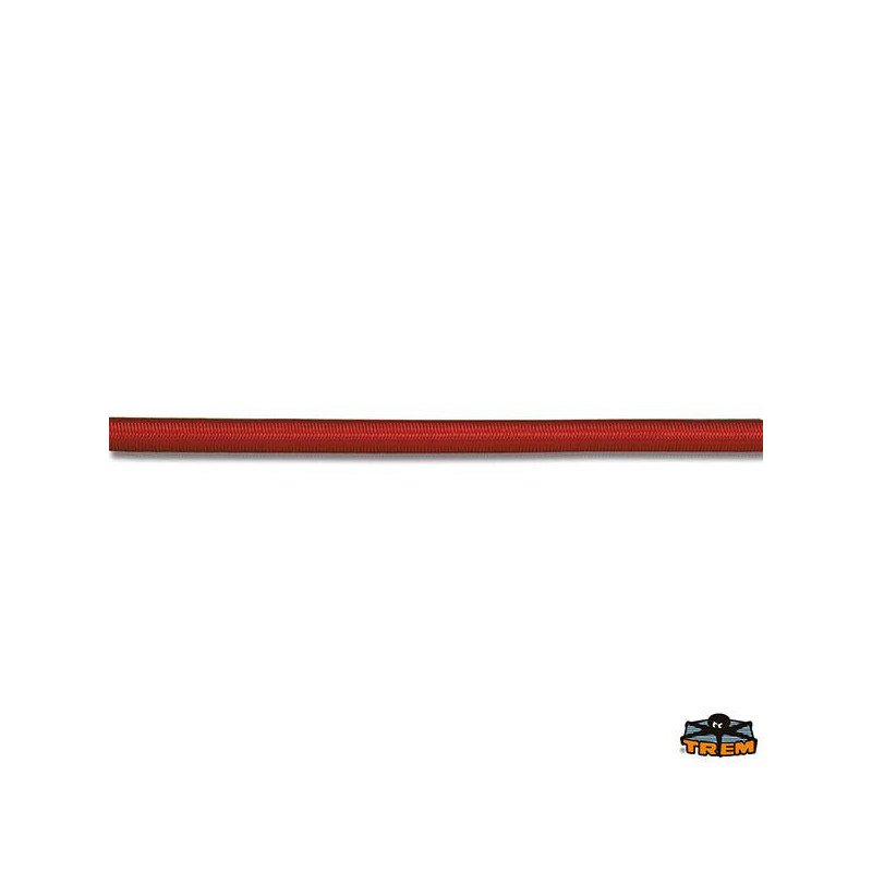 TREM CORDA ELASTICA ROSSA 1MT