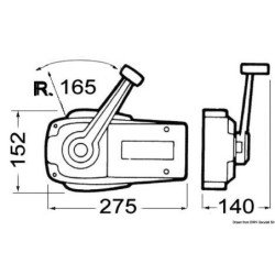 ULTRAFLEX COMANDO A LEVA SINGOLO B89/B90 NERA