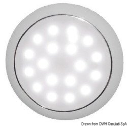 OSCULATI PLAFONIERA LED SENZA INCASSO DAY/NIGHT CROMATA