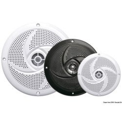 OSCULATI CASSE STEREO ULTRAPIATTE DOPPIO CONO BIANCHE 4''