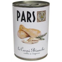 PARS LATTINE NATURALI CARNI BIANCHE COTTE AL VAPORE 400GR