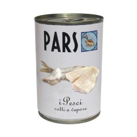 PARS LATTINE NATURALI I PESCI COTTI AL VAPORE 400GR