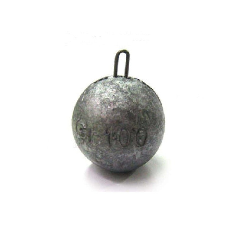 PIOMBI A PALLA FISSA CON OCCHIELLO IN ACCIAIO INOX