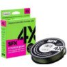 SUFIX TRECCIATO X4 BRAID L. VIS GREEN 150MT