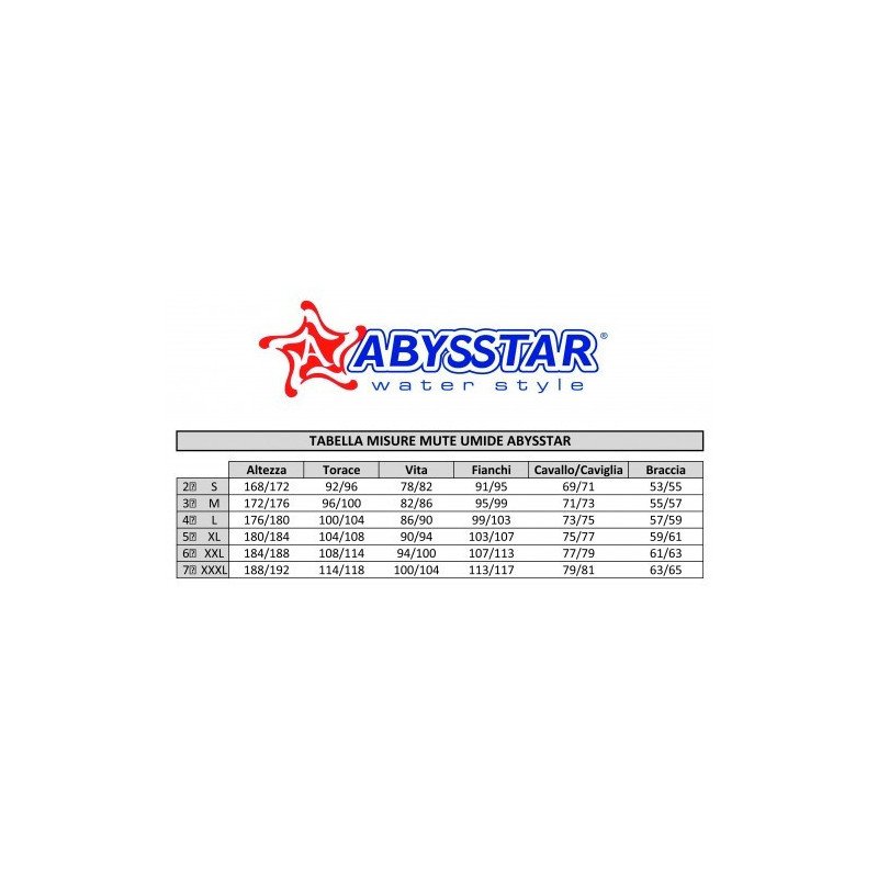 ABYSSTAR MUTA 3MM OCTO SKIN INTERNO SPACCATO MIMETICA