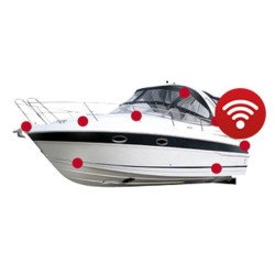 OCTOPUS BLACK SIRENA PER ALLARME SATELLITARE UNIVERSALE