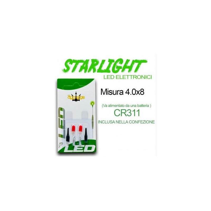 OLYMPUS BLISTER 2 STARLIGHT A BATTERIA 4X8MM