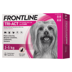 FRONTLINE TRI-ACT PER CANI 2-5KG 6 PIPETTE