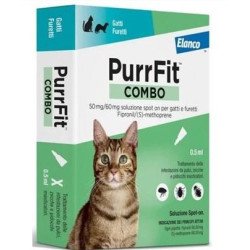 ELANCO PURRFIT COMBO PIPETTE ANTIPARASSITARIE PER GATTI