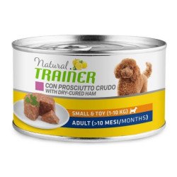 NATURAL TRAINER ADULT SMALL E TOY UMIDO PROSCIUTTO CRUDO 150GR