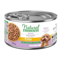 NATURAL TRAINER MATURE SMALL E TOY UMIDO POLLO 150GR