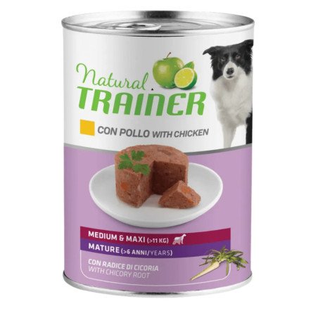 NATURAL TRAINER MATURE MEDIUM MAXI POLLO 400GR
