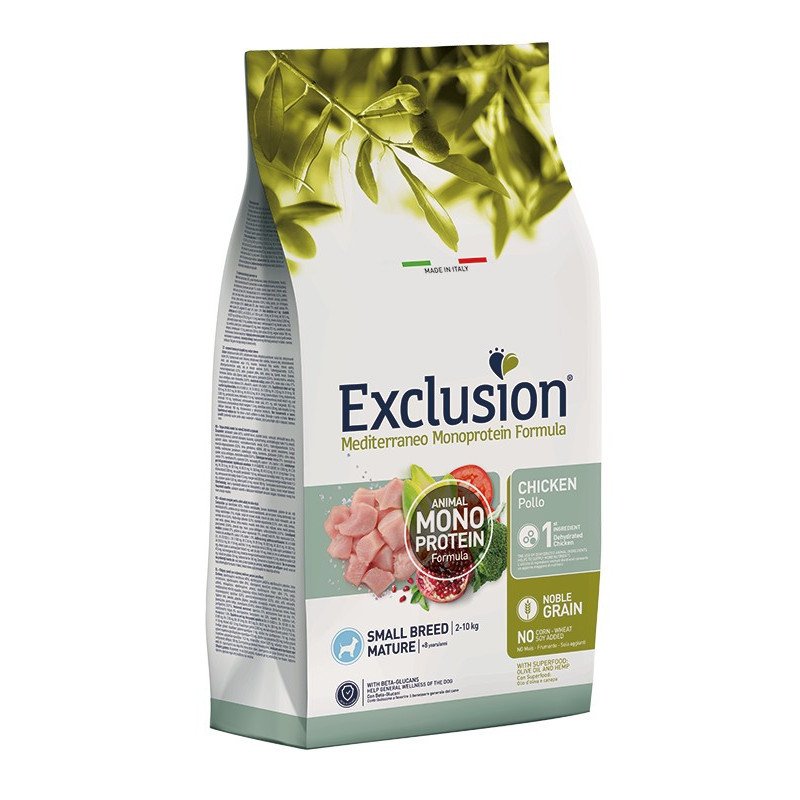 EXCLUSION MEDITERRANEO MATURE SMALL POLLO